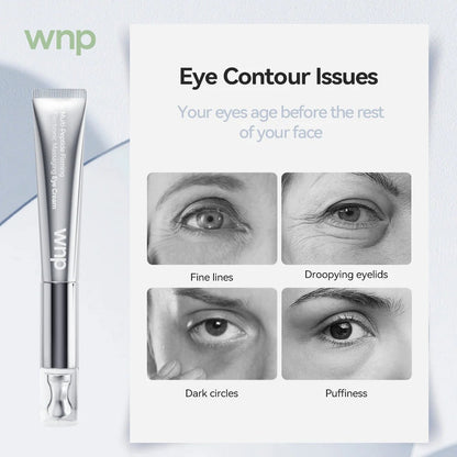 WNP Wrinkle Eraser Multi-Peptide Firming Eye Cream with Electronic Massager