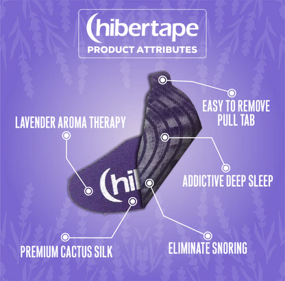 HiberTape Lavender Mouth Tape