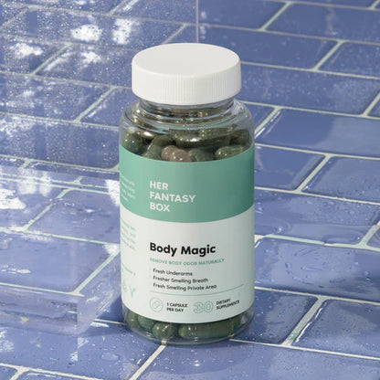 Body Magic Chlorophyll Pill - For Body Odor, Detox & Skin